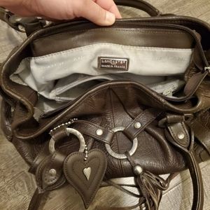 Lancaster leather handbag